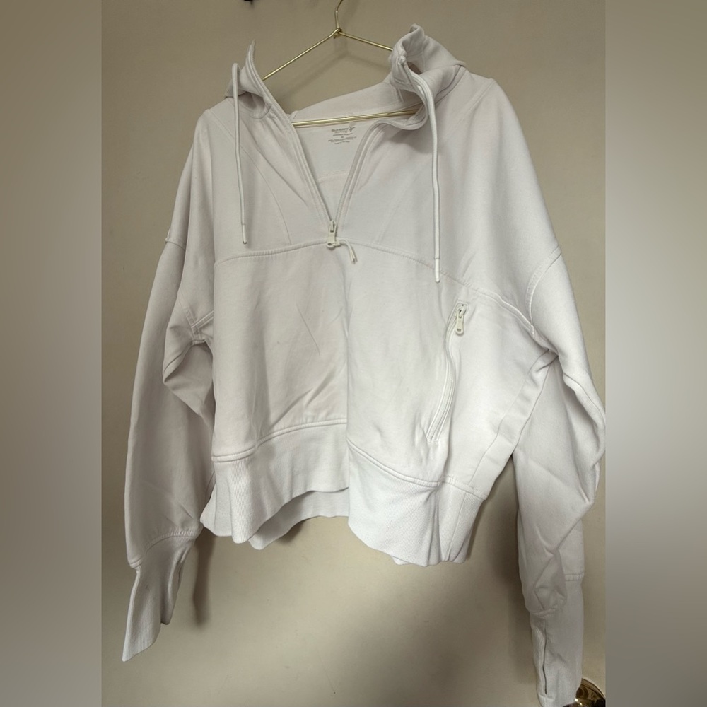 Old Navy Women's Cream Hoodie